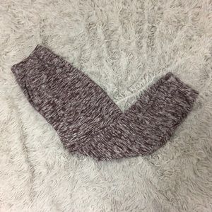 Garage maroon joggers